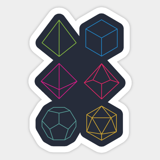 Minimal DnD - Dungeons & Dragons D&D Sticker by Glassstaff